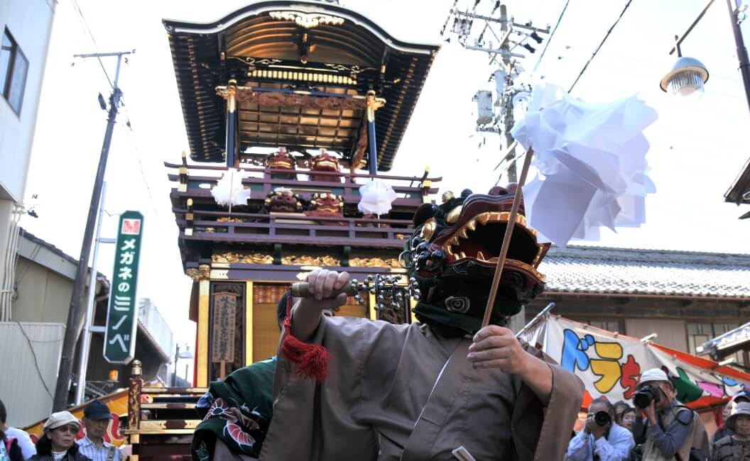 yoro Takada Festival (Floats and Sculptures) mikoshi